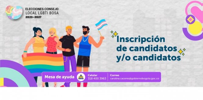 Elecciones Consejo Local LGBTI Bosa 2023 – 2027
