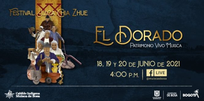 El Dorado, Patrimonio Vivo Muisca” Inicia en Bosa el XX Festival Jizca Chia Zhue