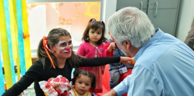 Alcalde Peñalosa entrega el megajardín ‘Rueda de Colores’, en Bosa