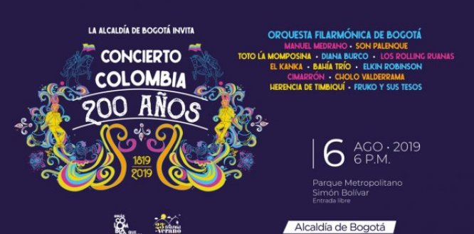 Concierto Colombia 200 años