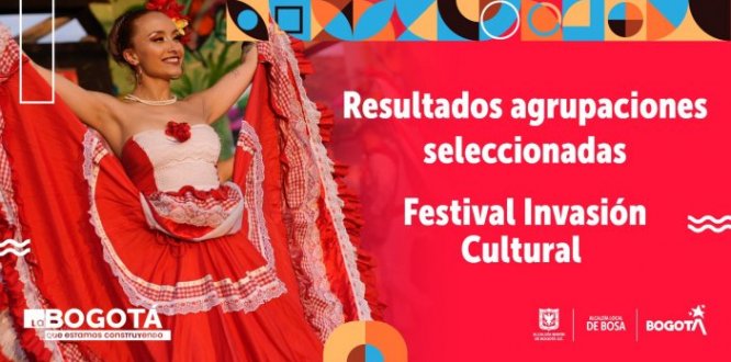 Listado de agrupaciones seleccionadas Festival Invasión Cultural 