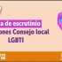 Acta de escrutinio - Elecciones Consejo local LGBTI